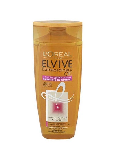 Buy L'Oreal Paris Elvive Extraordinary Oil Shampoo For Normal To Dry Hair 200.0ml in Egypt