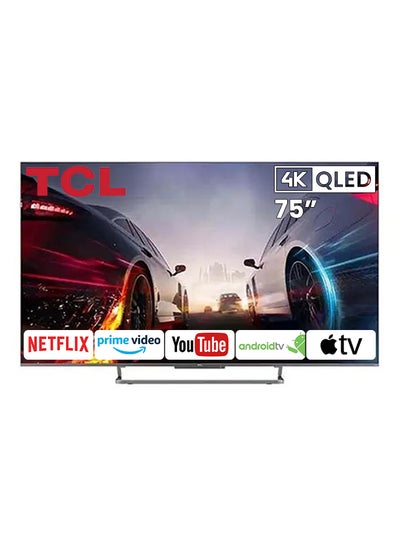 Buy 75 Inch Q-LED Android Smart UHD TV With Intregated Onkyo Speakers 75C728 Black in UAE
