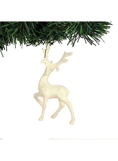 Buy Christmas Ornament Reindeer Shape Set Of 2 - Christmas Decoration Multicolour in Egypt