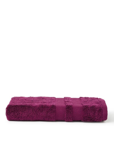 Buy Extra Observant Quick Dry Hand Towel Maroon 50X90cm in UAE