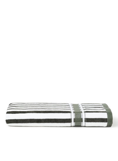 Buy Super Cool Hand Towel Dark Green 50X90cm in UAE