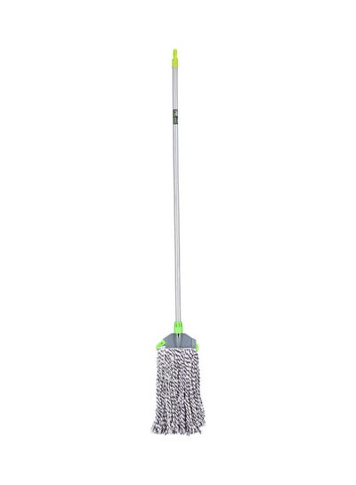 Buy Dual Colour Cotton Mop/Stick Multicolour 45x15cm in UAE