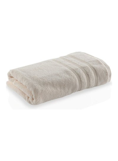 Buy Ritzy Cotton Bath Sheet White 70 x 140cm in UAE