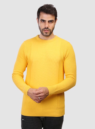 Buy Essential Knit Pullover Yellow in Egypt