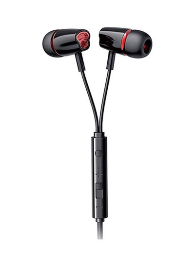 Buy JR-EL114  In-Ear Wired Control Earphone Black in Egypt