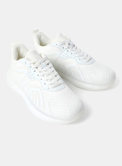 Buy Low Top Sneakers White in UAE