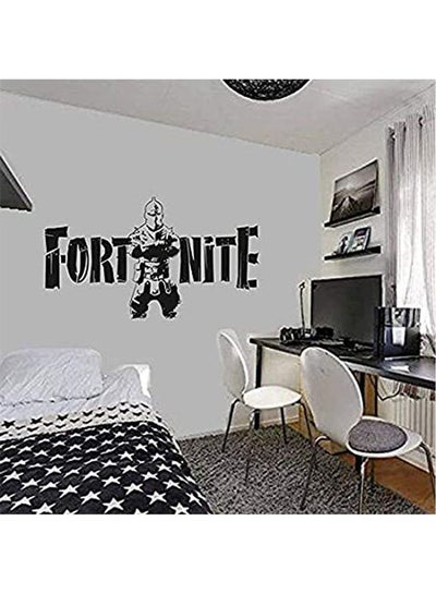 اشتري Fortnite Game Wall Stickers Black 76x47cm في مصر