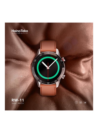 اشتري Haino Teko Smart Watch Brown Silver في الامارات