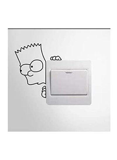 Buy Wall Sticker Cartoon Wall Stickers Switch Panel Stickers Refrigerator Sticker Kitchen Bathroom Diy Wall Home Decor 10 X 10 Cm Multicolour 10x10cm in UAE