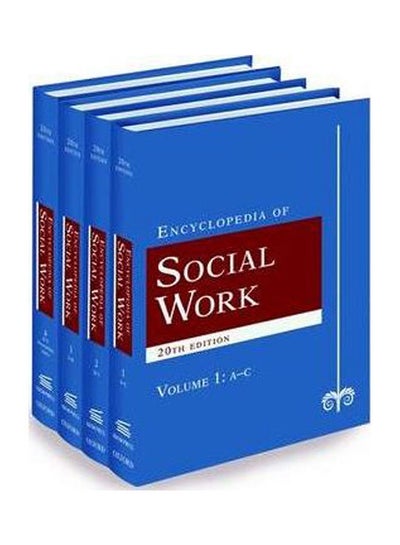 اشتري The Encyclopedia Of Social Work (4 Volume Set) paperback english - 2008 في مصر