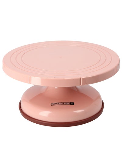 Buy Revolving Cake Stand Pink 26.5x12.7cm in UAE