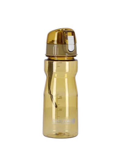 اشتري Water Bottle With Volume Marker Golden 550ml في السعودية