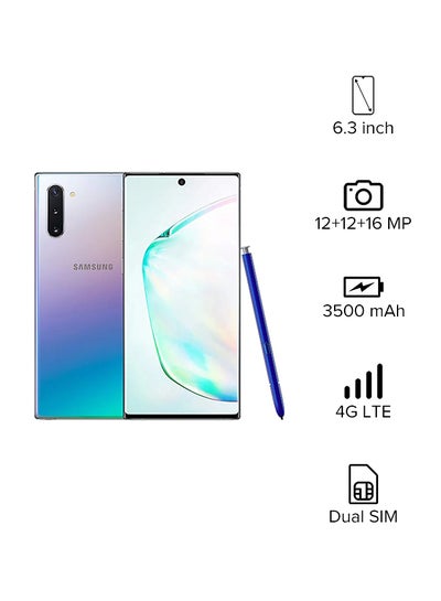 SAMSUNG Unlocked Galaxy Note 10 Plus, 256GB Plus Aura Glow - Smartphone 