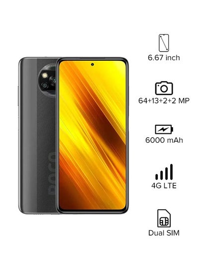 Poco X3 Pro (256GB, 8GB) 6.67 Dual SIM GSM Unlocked Global 4G LTE