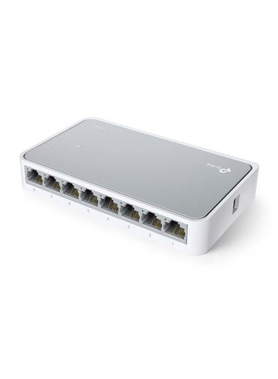 Buy 8-Port 10/100Mbps Desktop Switch White in UAE