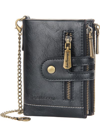 Buy Anti Lost Men's Wallet Black in UAE