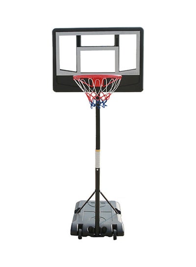 Buy Basketball Backboard Stand And Hoop Set 85x74x160cm in UAE