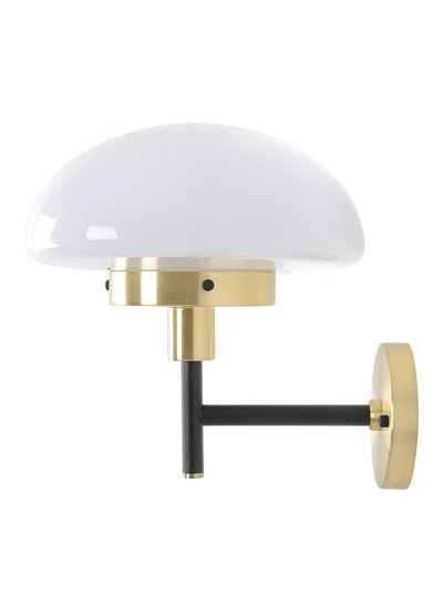 Buy Elegant Style Wall Light Black/Gold/White Unique Luxury Quality Material for the Perfect Stylish Home Sand Black/Satin Brass/White in UAE