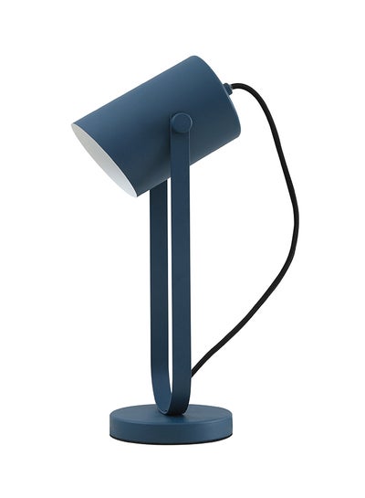 Buy Elegant Style Table Lamp Unique Luxury Quality Material for the Perfect Stylish Home HN2416 Blue 10 x 26.3 x 41.4cm Sand Dark Blue in UAE