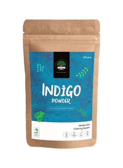 Buy Herbal Hair Colour Powder Indigo 100grams in UAE