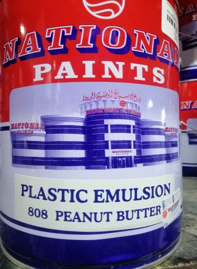 Buy Water Based Wall Paint Peanut Butter 3.6Liters in UAE