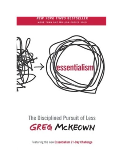 Buy Essentialism: The Disciplined Pursuit of Less paperback english - 29/12/2020 in Saudi Arabia