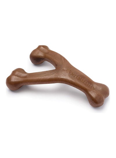 Buy Dog Chew Toy Peanut Large Brown in UAE