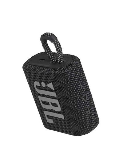 Buy GO 3 Portable Bluetooth Speaker Black in UAE