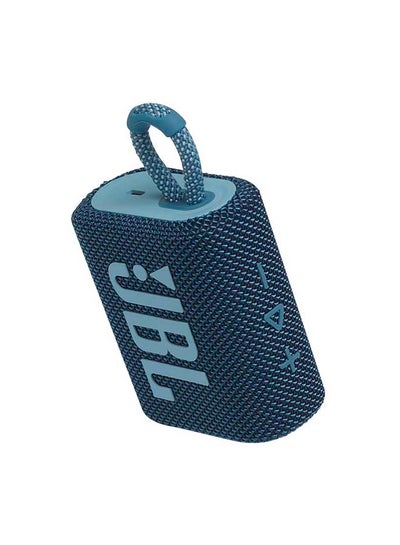 Buy GO 3 Portable Bluetooth Speaker Blue in UAE
