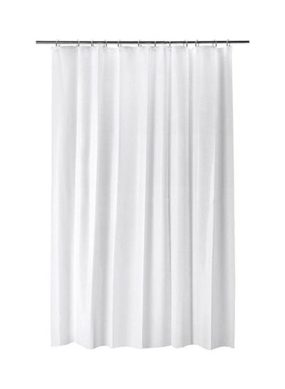 Buy Shower Curtain White 180 X 200cm in Egypt