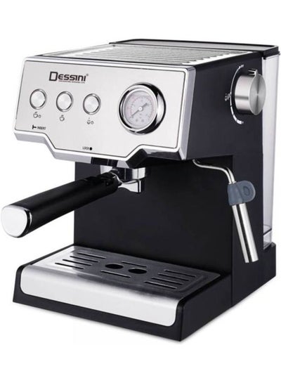 اشتري ماكينة صنع إسبريسو 1000 وات espressomaker600 أسود/فضي في الامارات
