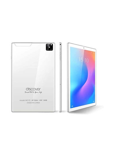 Buy T2 10.1 Inch Dual Sim White 4GB RAM 64GB 4G LTE- International Version in UAE