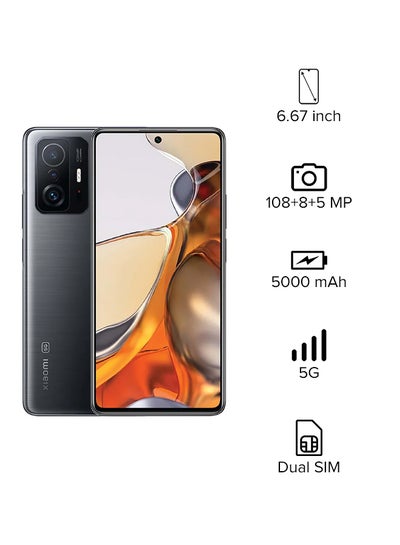 Global Version Xiaomi 11T Pro Smartphone 128G/256G Flagship Snapdragon 888  Octa Core 108MP Camera 120Hz AMOLED 120W HyperCharge,Cell Phones