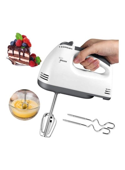 Buy Electric Hand Mixer Beater With Two Beaters 600.0 W CSR34654 White in UAE