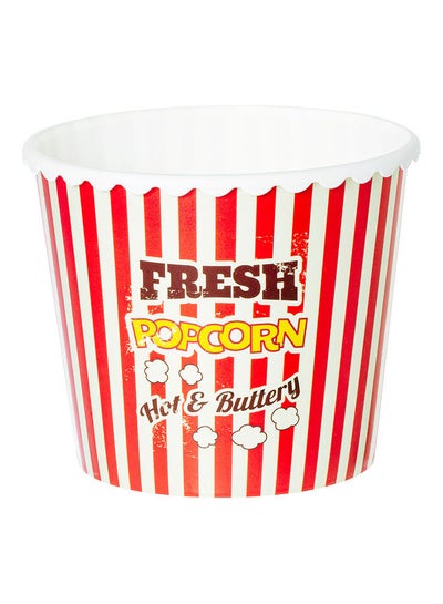 Buy Popcorn And Chips Bowl Red in UAE