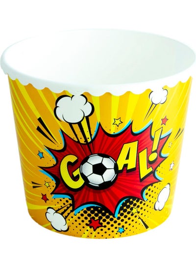 اشتري Popcorn And Chips Bowl Yellow 2.3Liters في الامارات