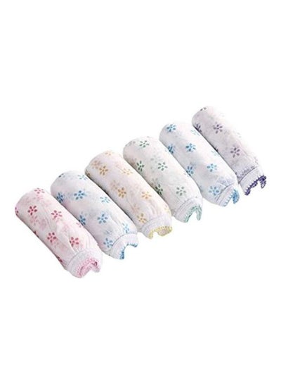 Buy Women Cotton Disposable Maternity Panties for Travelling/Spa/Surgery/Periods/Postpartum (Pack of 6) White in UAE