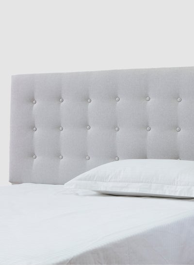 Buy Fabric Headboard For Queen Size Bed - Sydney Collection -  Modern Home - Install Attach To Wall - Feather Grey 160*70*6cm in Saudi Arabia