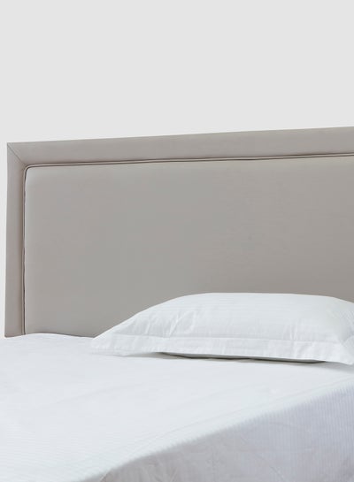 Buy Fabric Headboard - Queen Size Bed - Cambridge Collection - Medium Grey Color - Size 160 X 70 - Modern Home - Install Attach To Wall Medium Grey 160 x 70cm in Saudi Arabia