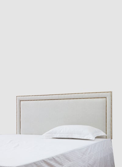 اشتري ظهر سرير منجد للمنزل العصري يتم تركيبه ويلتصق بالحائط من تشكيلة دبلن مناسب لسرير مقاس كوين بحجم 160 × 70 سم، لون عاجي عاجي 160*70*6سم في السعودية