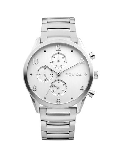 Buy Men's SILFRA Round Shape Stainless Steel Analog Wrist Watch 47 mm - Silver - PL.15922JS/04M in UAE