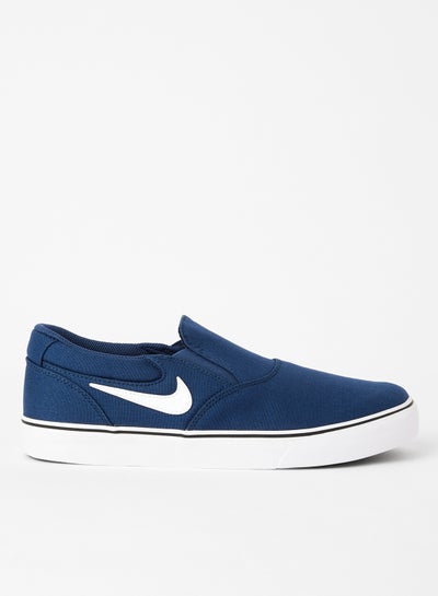 nike janoski slip on blue