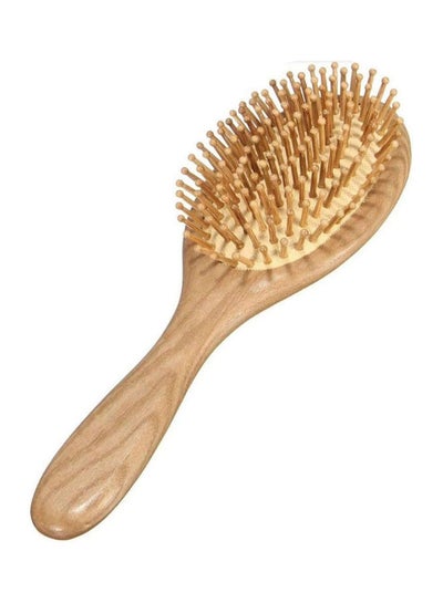 Buy Brush And Comb For Styling Hair From Max Donna Wood Beige in Egypt