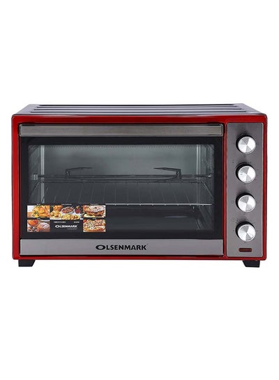 Buy Electric Oven 68.0 L 2000.0 W OMO2212 Black/Silver/Red in UAE