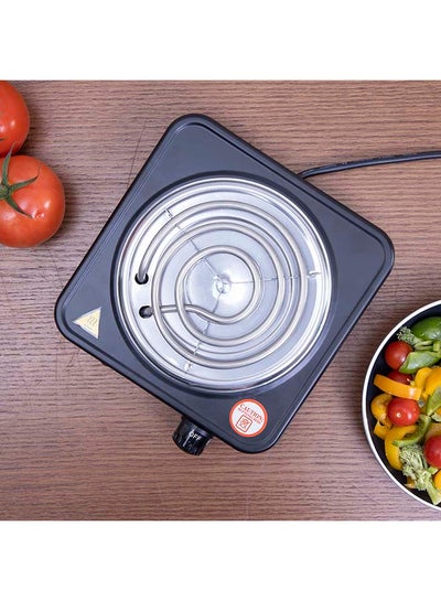 Single Burner Electric Hot Plate 1000 W OMHP2278 Black/Silver Price In ...