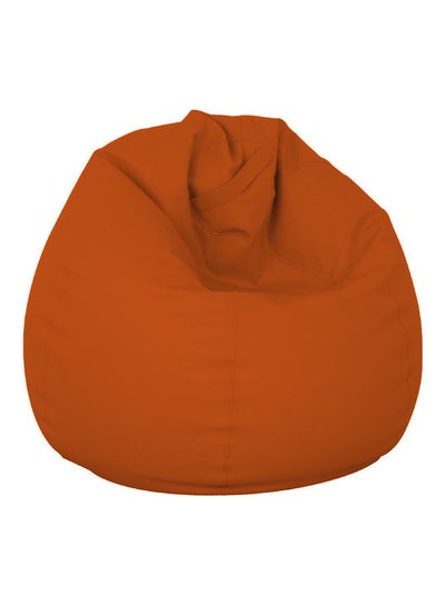 Buy Ultra Soft Comfortable Bean Bag For Outdoor And Indoor Orange 90x70x56cm in UAE