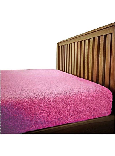 Buy Winter Bed Blanket Fitted Fleece Fur Kashmir 160x200x30cm in Egypt