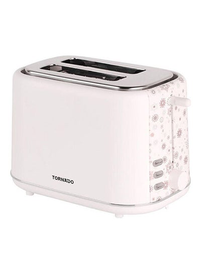 Buy Electric Toaster 850.0 W Tornado-TT-852-C-White White in Egypt