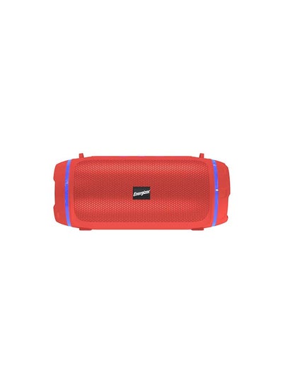 Buy PowerSound Bluetooth Speaker with Built-in Power Bank Red in UAE