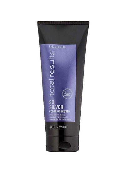 Buy So Silver Mask For Blonde & Silver Hair 200ml in UAE